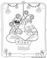 Trolls Coloring Pages Movie Printable Dreamworks Fuzzy Kids Holiday Print Template Color Moana Sheet Movies Characters Book Templates Popular Coco sketch template