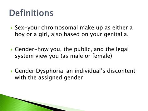 Ppt Gender Dysphoria Powerpoint Presentation Free Download Id 6500231