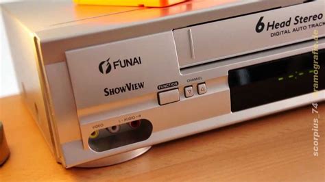 Funai Videorekorder Vhs Recorder Vcr Model 31a 664 Youtube