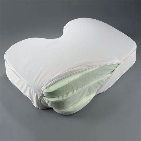 side sleepers adjustable pillow hammacher schlemmer