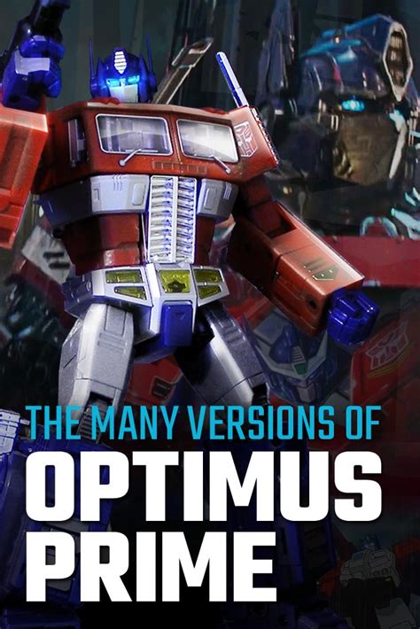 versions  optimus prime