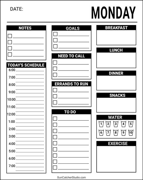 appointment book  printable  organized  save time