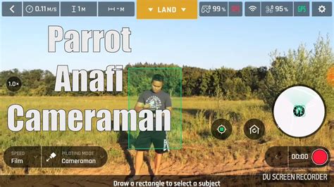 parrot anafi piloting mode youtube