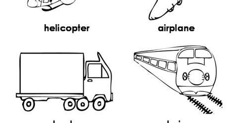 transportation coloring pages transportation coloring pages