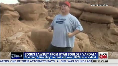 man seen toppling boulder claims debilitating injuries cnn