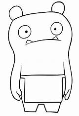 Ugly Dolls Coloring Pages Uglydolls Wage sketch template