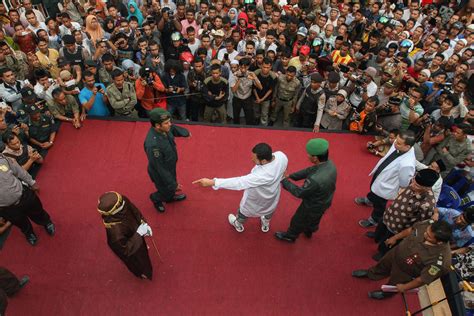 gay in indonesia s aceh brace for 100 lashes in front of a crowd nbc news