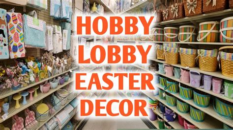 hobby lobby easter decor  shop