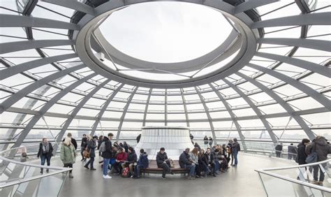 reichstag dome waagner biro steel  glass