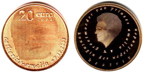 niederlande  euro gold  geburt von prinzessin catharian amalia