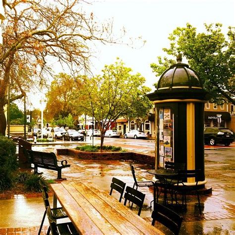 Rainy Fall Day In Downtown Danville Ca California Travel Beautiful