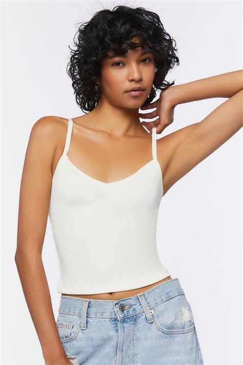 Fitted V Neck Cami