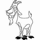 Goat Billy Drawing Outlined Cartoon Cheerful Illustration Coloring Face Depositphotos Jumping Frog Surfnetkids Paintingvalley Yayayoyo sketch template