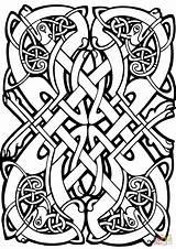 Celtic Coloring Pages Knot Animal Adult Designs Printable Delrin Custom Work Stamp Leather Categories sketch template