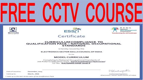 learn cctv training    cost full description guide youtube