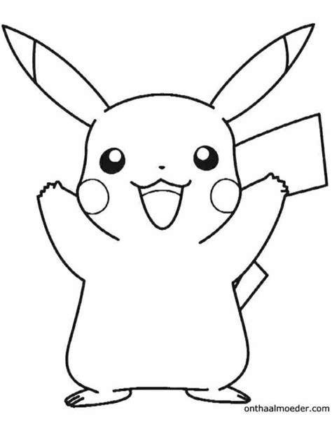 coloring page pikachu pokemon poke ball