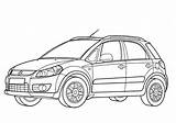 Sx4 Sx Colorare Kolorowanka Kolorowanki Ford Ausmalbilder Ausmalbild Carro Supercoloring Druku Automobili Disegno Colorironline Mezzi Trasporto Pintar Dibujosonline Malowankę Wydrukuj sketch template