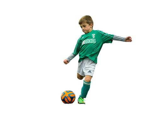 boy play  football png image