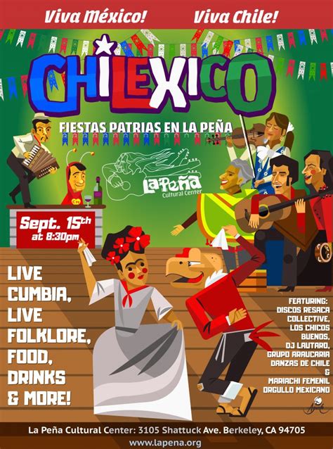 chilexico fiestas patrias en la peña live cumbia and folklore la