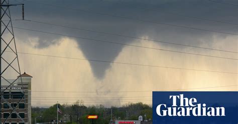 tornado touches down in oklahoma video world news the guardian