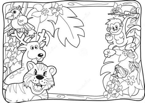 printable jungle coloring pages home interior design
