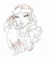 Elfquest Coloring Drawing Pages Nightfall Line Sketches Books Colouring Drawings Fan Adult Deviantart sketch template