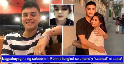 Ronnie Alonte Breaks Silence On Loisa Andalios Alleged Video Scandal