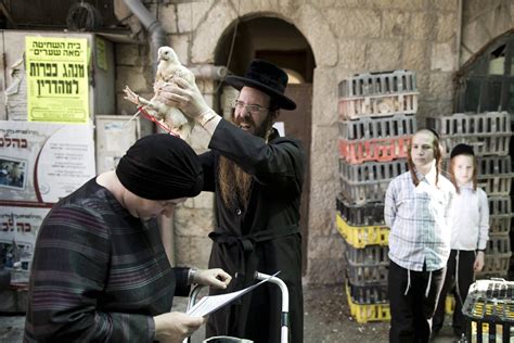 ancient jewish ritual performed ahead of yom kippur in israel nbc news