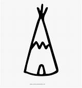 Teepee Teepees Clipartkey sketch template