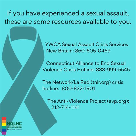 sexual assault awareness month hglhc