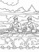 Canot Chaloupe Canoe Coloriage Coloriages sketch template