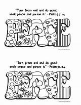 Coloring Pages Spirit Fruit Bible Peace School Fruits Sunday Jesus Kids Psalm Colouring Clipart Lessons Scripture Forgiveness Church Craft Crafts sketch template