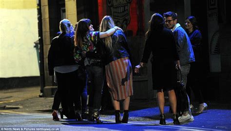 drunken revellers kick off the four day bank holiday weekend daily mail online