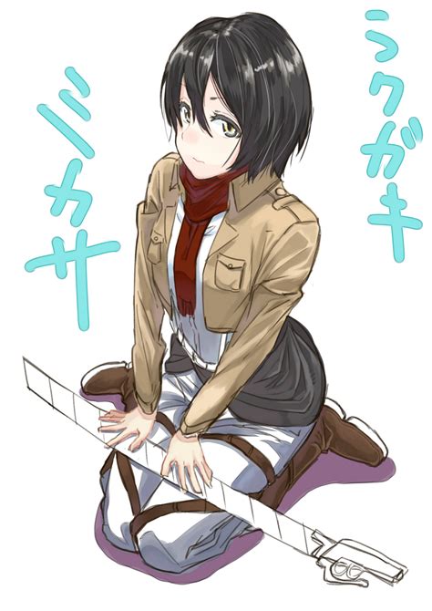 Mikasa Ackerman Shingeki No Kyojin Drawn By Boro Boroboro8931