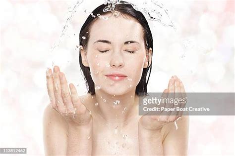 Washing Face Water Photos And Premium High Res Pictures Getty Images