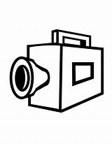 Camera Coloring Pages Kids Clipart Cliparts Clip Library Blitzlicht Comments Clipground Favorites Add sketch template