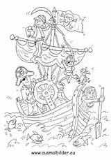 Piratenschiff Piraten Malvorlagen Pirat sketch template