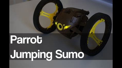 parrot jumping sumo avec  de lapplication