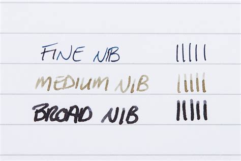 nib size affect     handwriting fountain  love