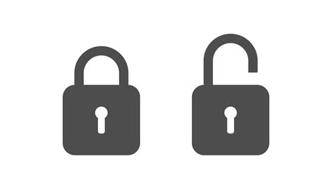 Lock Unlock Vector Art Icons And Graphics For Free Download