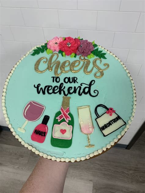 girls weekend cookie cake hayley cakes and cookies hayley cakes and