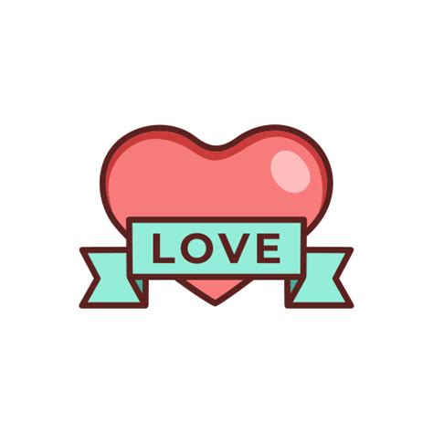 love stickers  logo stickers