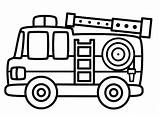 Fire Coloring Truck Pages Printable Color Print Sheet Onlinecoloringpages Children sketch template