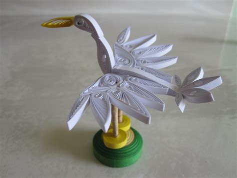 3d Paper Quilling Birds Patterns ~ Craft Art Ideas