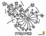 Coloring Fireworks Pages Printable July 4th Popular Library Clipart Coloringhome sketch template