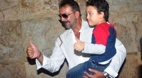 sanjay dutt s son to appear in remix of raj kapoor s song the indian express