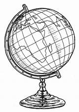 Globus Globe Zeichnen Erde Einfach Malvorlagen Suche Telescope Globes Besuchen Nagel Xpins Buyonlinedress sketch template