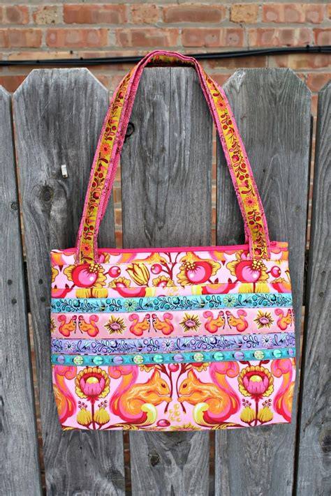 bag pattern arabesque bag sew sweetness
