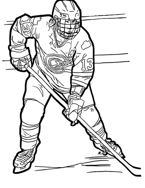 ice hockey coloring pages  coloringfoldercom ice hockey