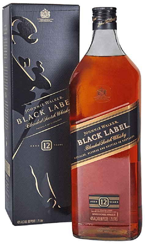 johnnie walker black label blended whisky  ans  ml siappcuaedunammx